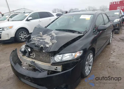 2009 Honda Civic Si from USA, damaged, VIN 2HGFA555X9H704483